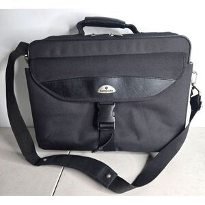 SAMSONITE Black Computer/ Tablet Bag Briefcase Soft Side with A Lot Of Pockets